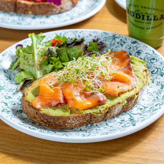 Avocado & Salmon Toast