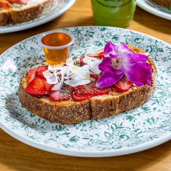 Almond Berry Toast