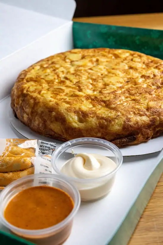 Tray Spanish Omelette (Tortilla Española) -20 Bites