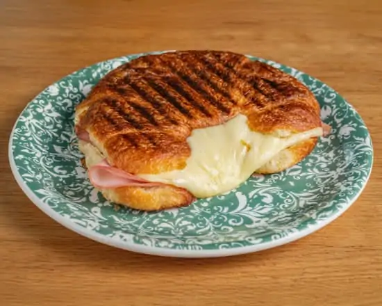 Ham and Cheese Grilled Croissant