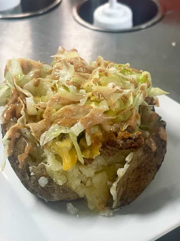 Chopped Cheese Potato