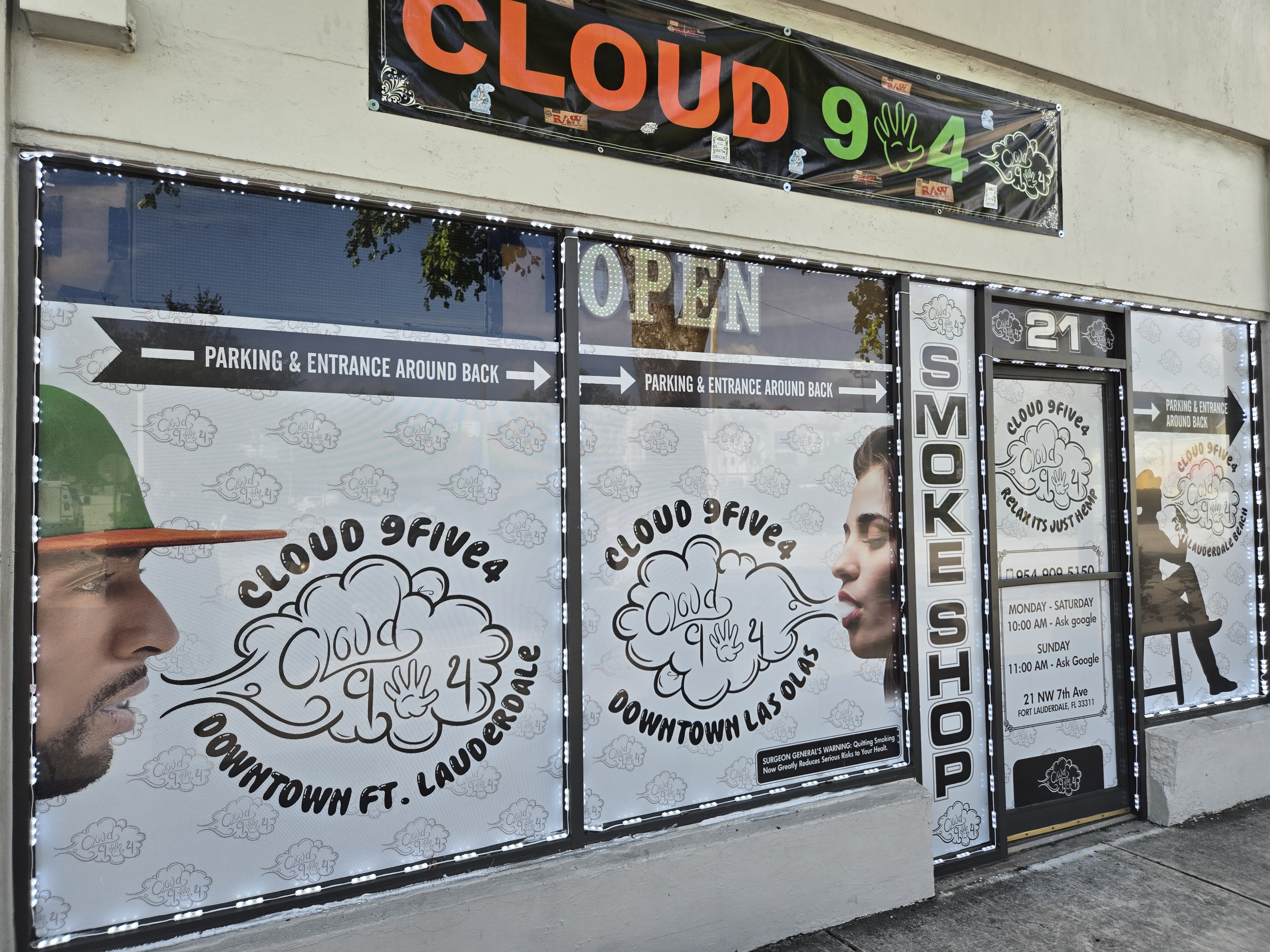 Cloud 9Five4 menu in Fort Lauderdale FREE delivery and pickup orders