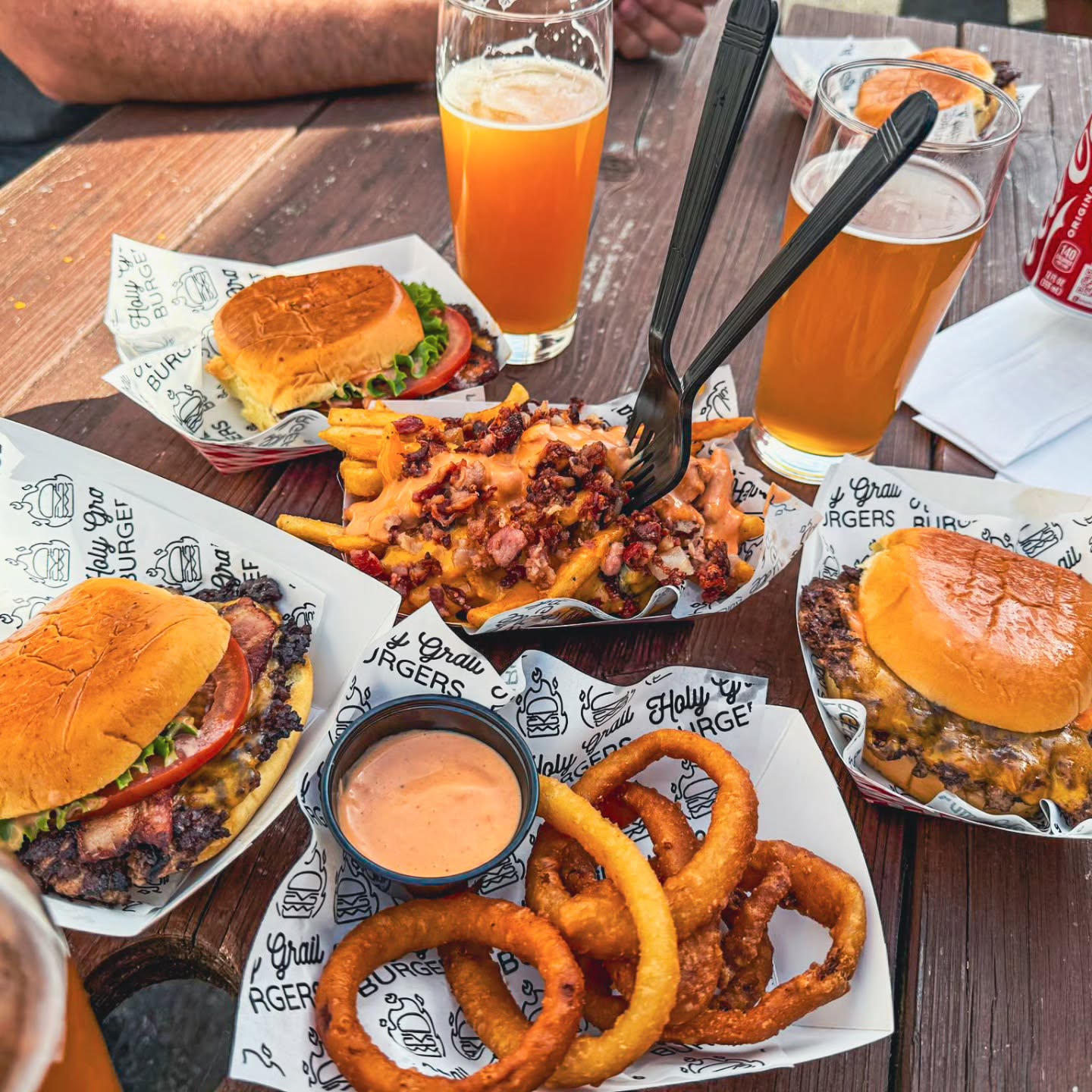 Holy Grail Burgers title image