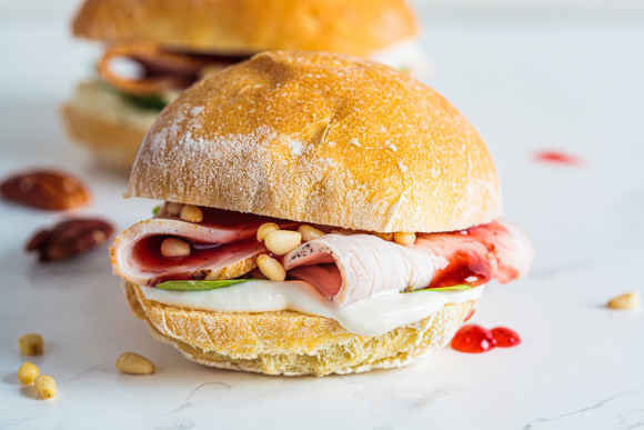 Turkey and Brie Sandwich