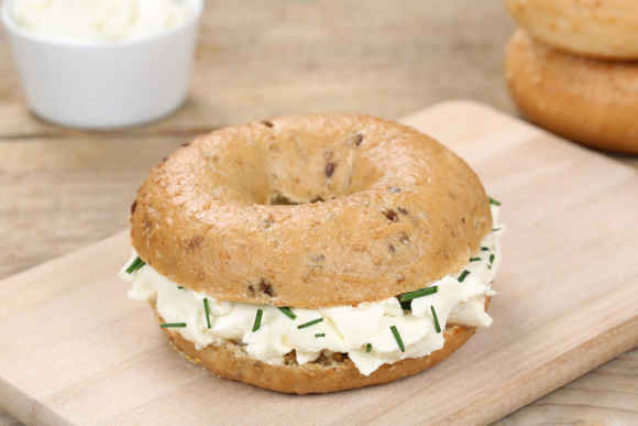 Bagel with Flavored Cream Cheese