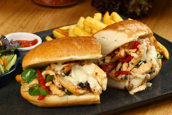 Chicken Cheesesteak Sandwich