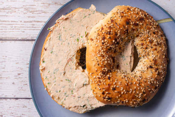 Bagel with Lox Spread