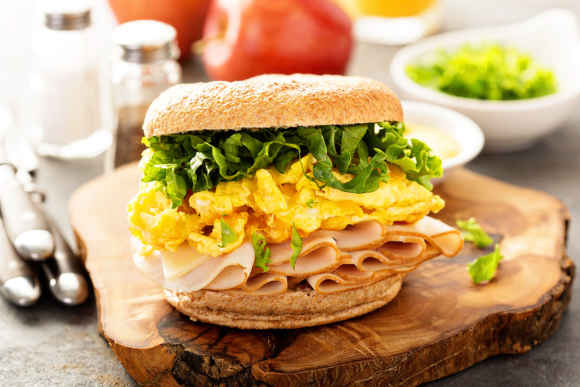 Turkey, Egg and Cheese