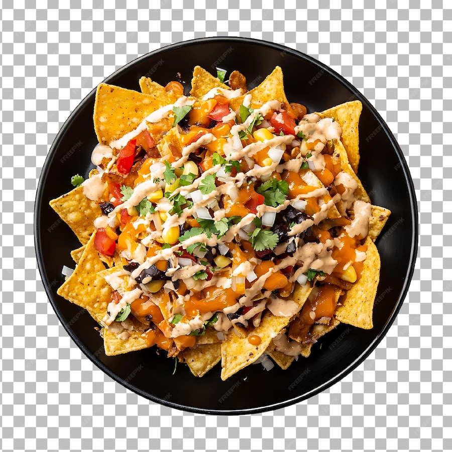 NACHOS WITH TOPPINGS