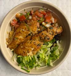 Grilled Fish Burrito