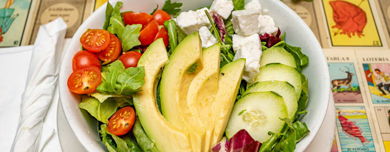 Spring Garden Avocado Salad