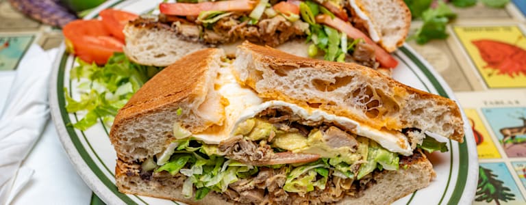 Al Pastor Torta (Pork)