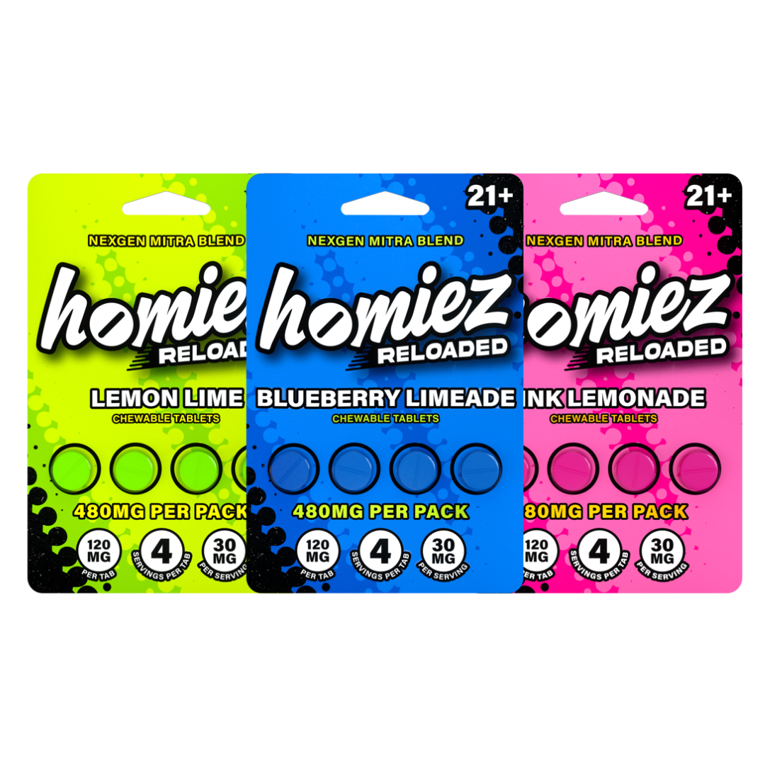 Homiez 4ct Kratom Tablets