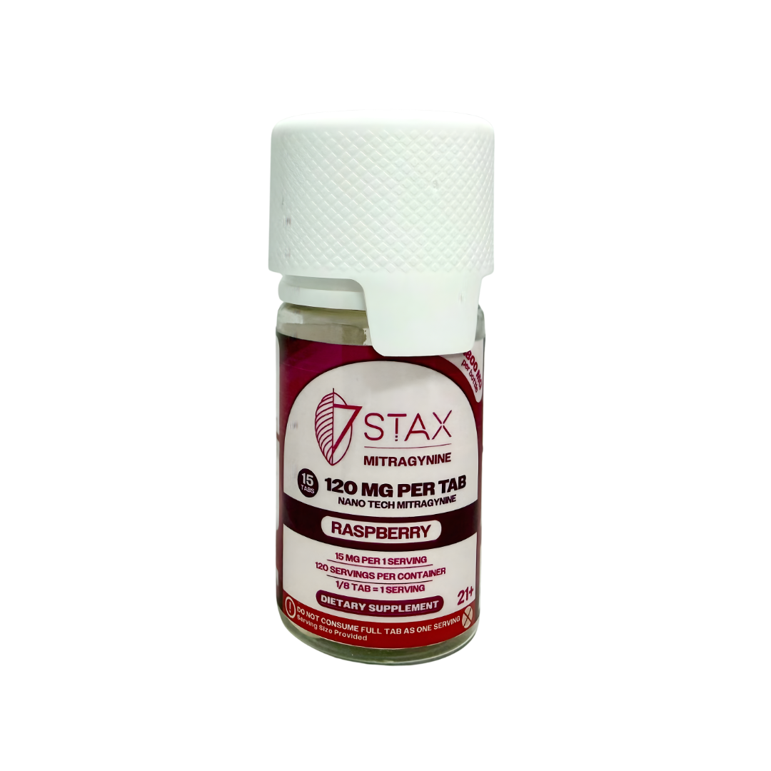 7stax Nano Tech Mitragynine Tablets (1800Mg- 15 Count)120mg each