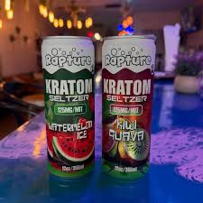 Rapture Kratom Infused 12oz Seltzer Drink  (125MG)