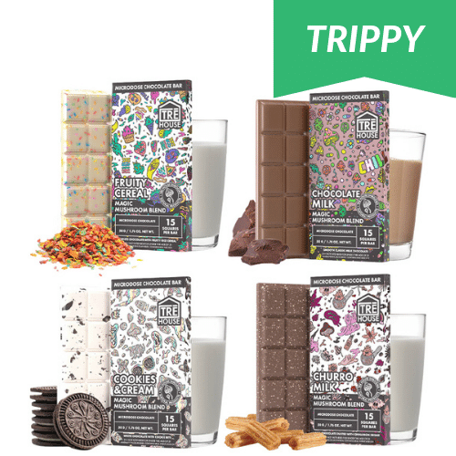 TREHOUSE mushroom Chocolate (15 Square per bar)