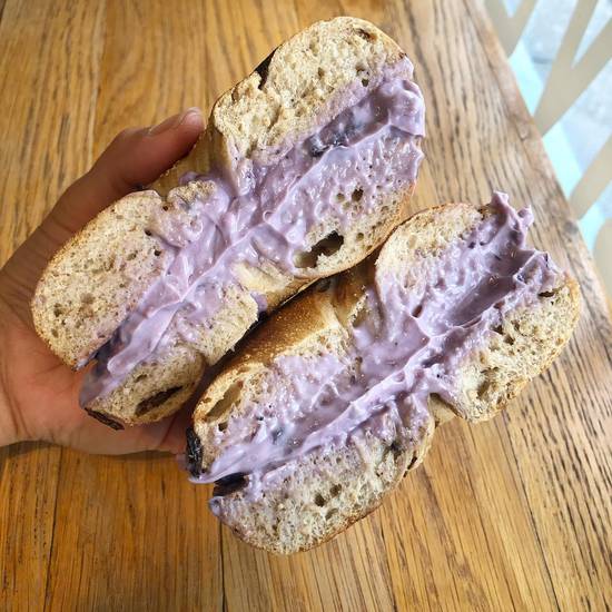 Bagel with Seasonal Cream Cheese