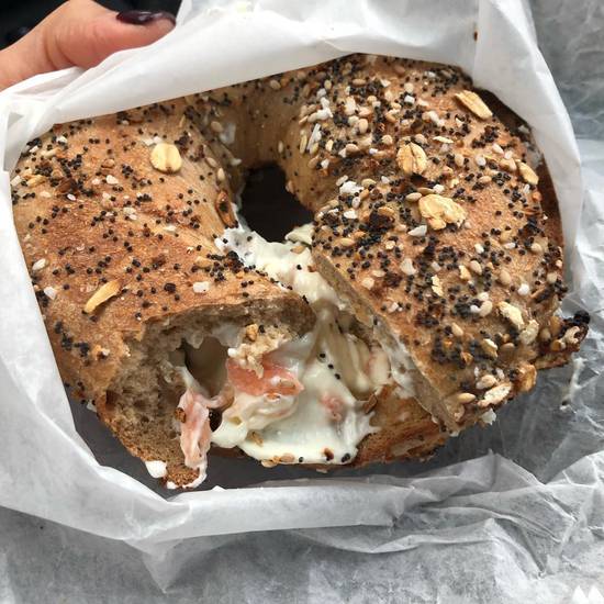 Bagel with Lox Spread