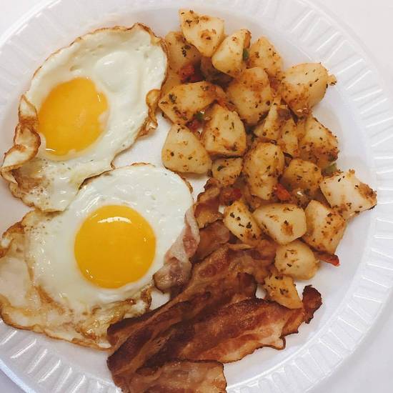 Egg & Meat Platter
