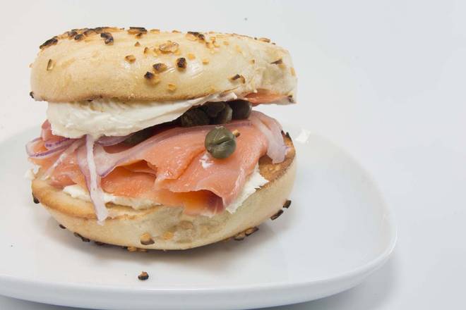 Nova Lox Sandwich