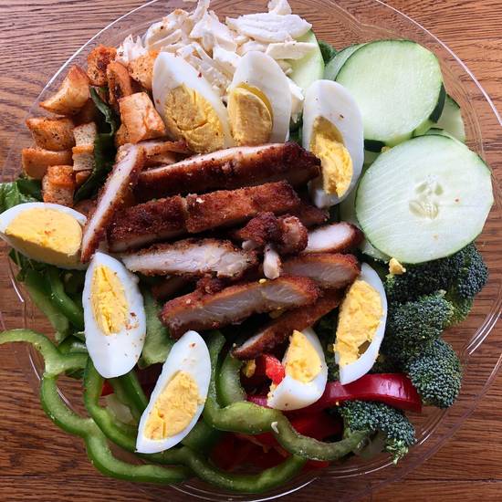 Chicken Cutlet Cobb Salad