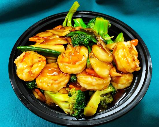 Shrimp with Broccoli
