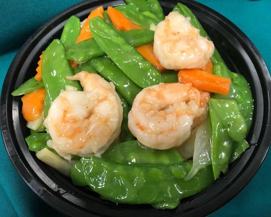 Shrimp with Snow Peas