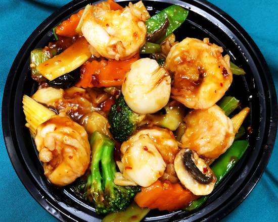 Prawns & Scallop Combination