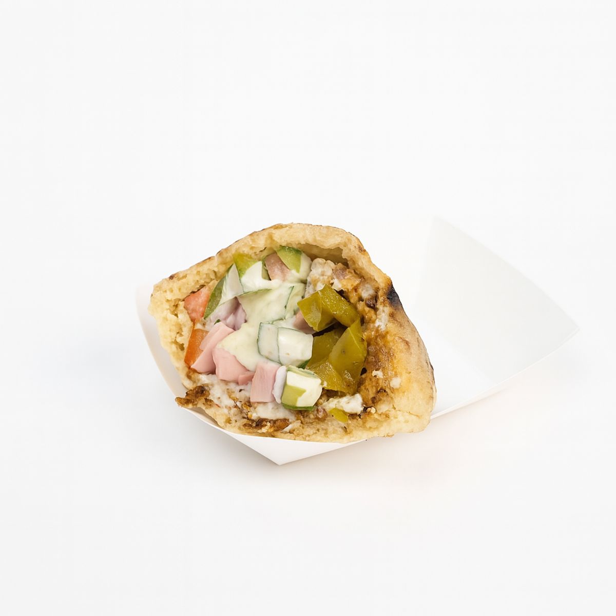 Mini Chicken Shawarma Pita Sandwich
