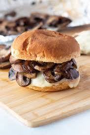 91. Mushroom & Swiss Burger