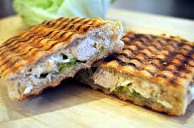 107. Grilled Chicken and Bacon Panini