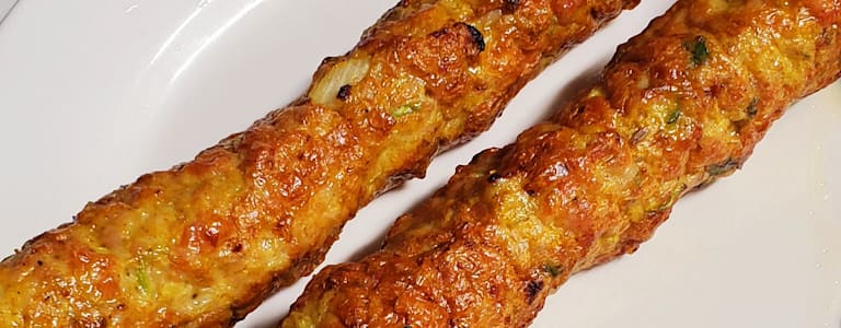 Chicken Seekh Kebab (2 pic)