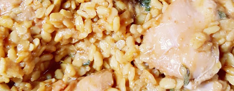 Daal Mash Chicken