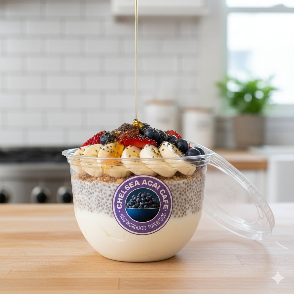 Greek Yogurt with Chia Pudding