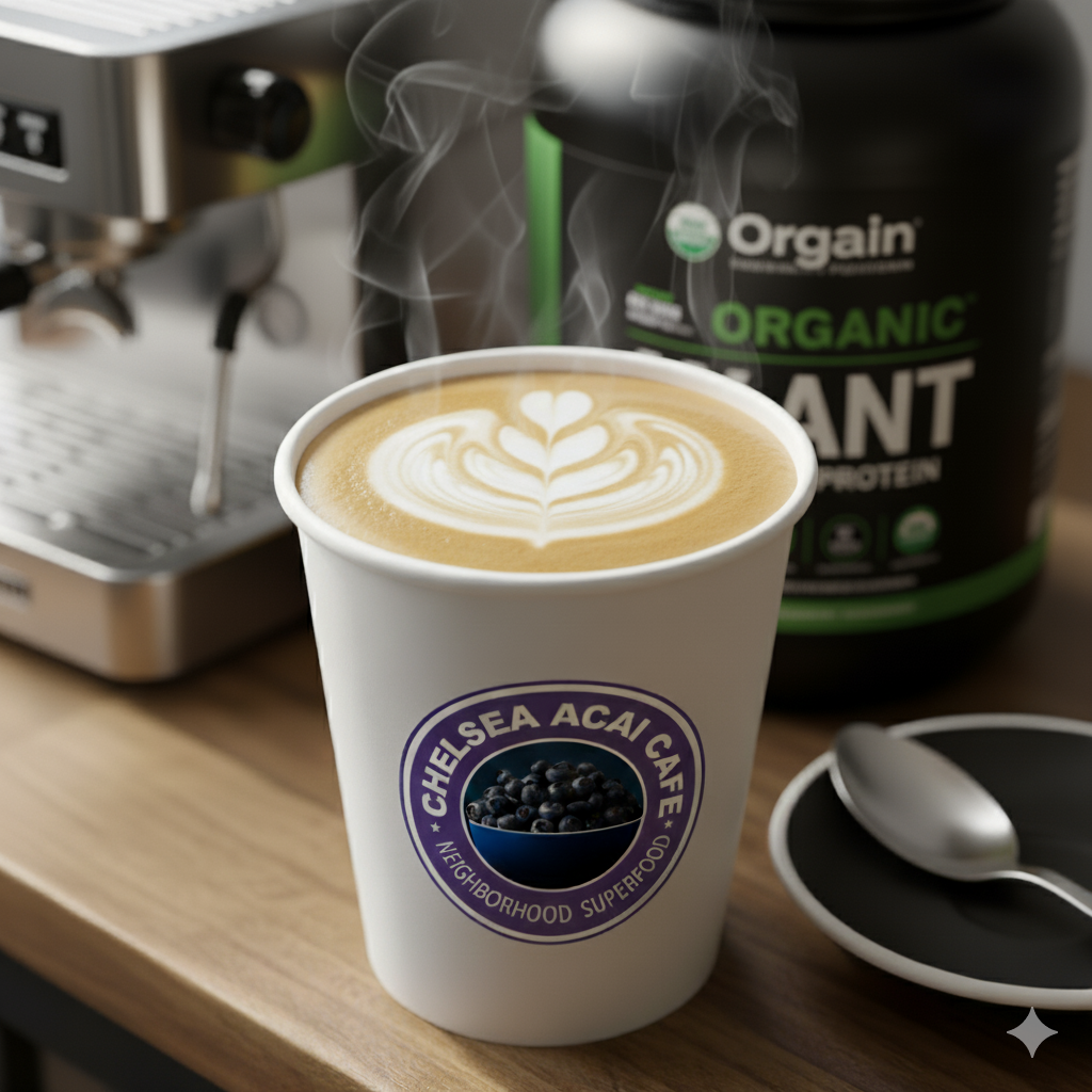 Plant Protein Latte