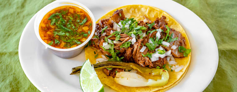 Taco Birria + Consome (2 Per Order)