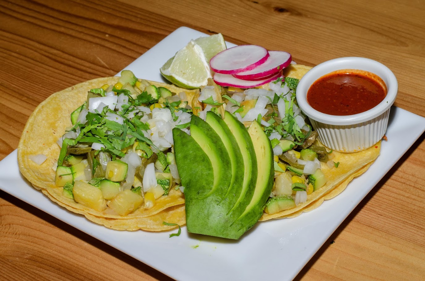 Taco Vegetariano  (2 Per Order)