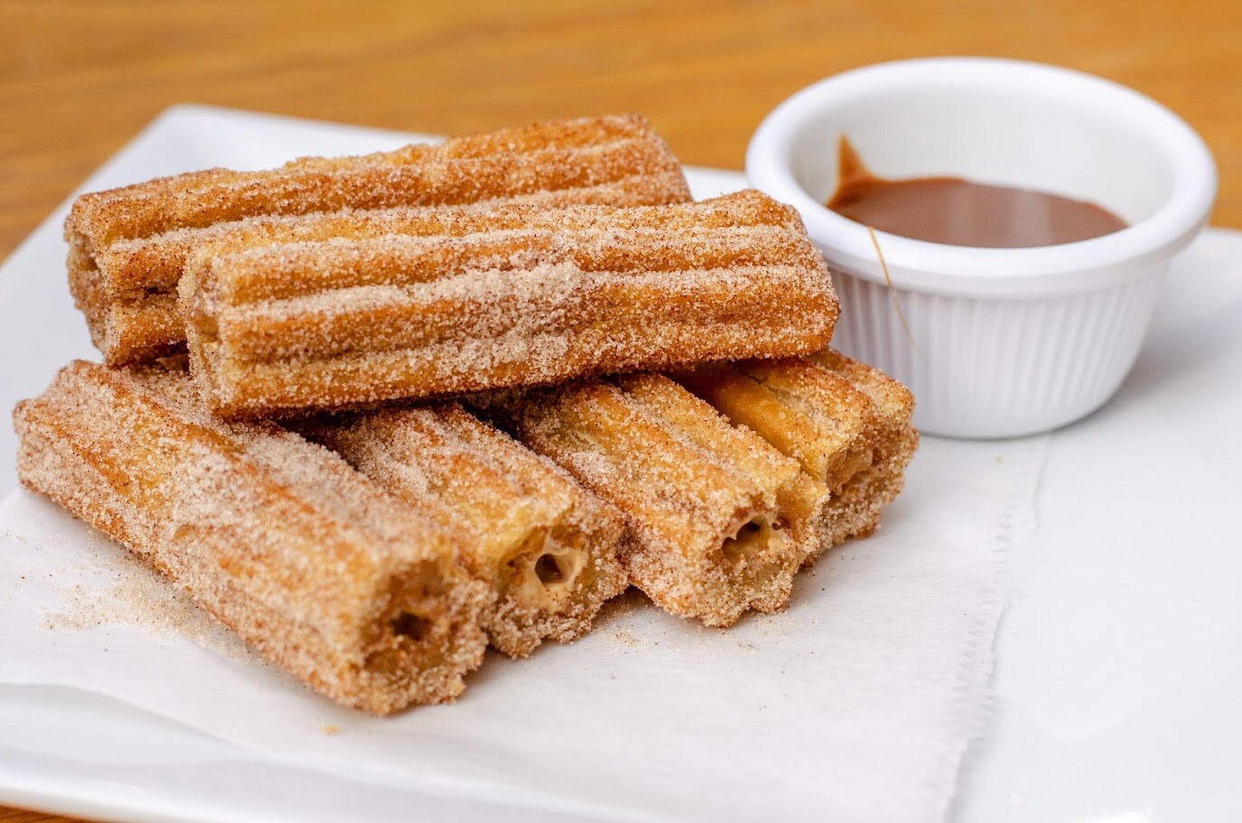 Churros Rellenos De Cajeta