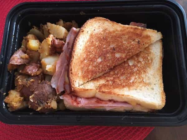 Grilled Cheese with Ham