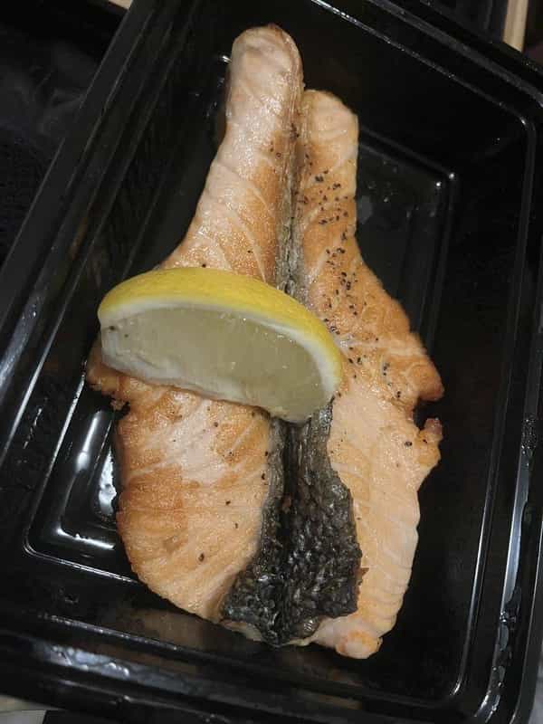 Broiled Salmon