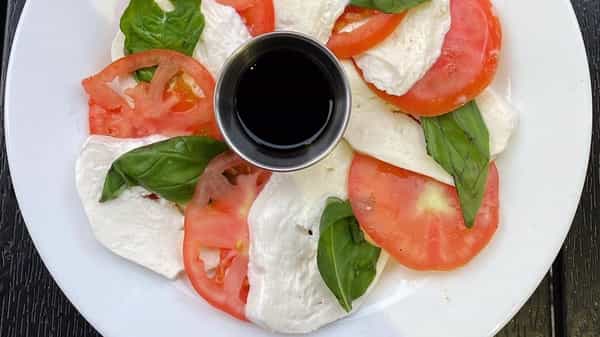 Mozzarella and Tomato with Basil