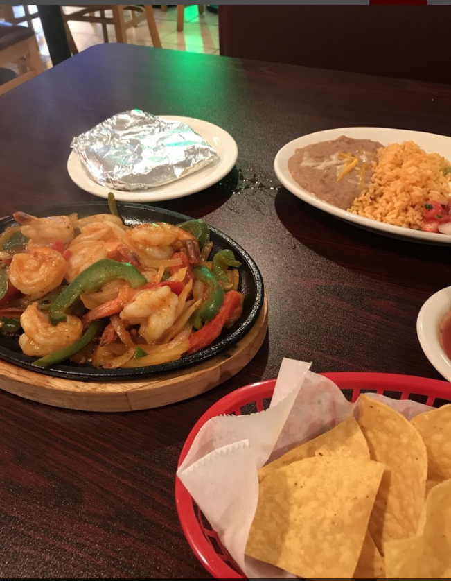 Shrimp Fajitas