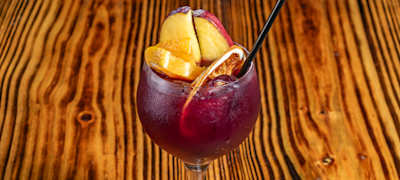 Sangria con Fruta 16 Oz