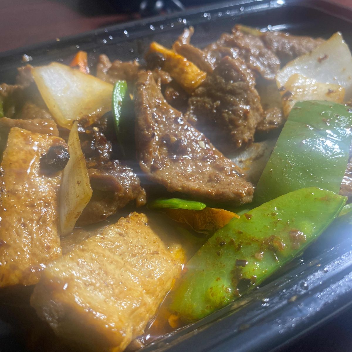 Beef with Black Bean Sauce