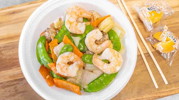 Shrimp with Chinese Vegetables