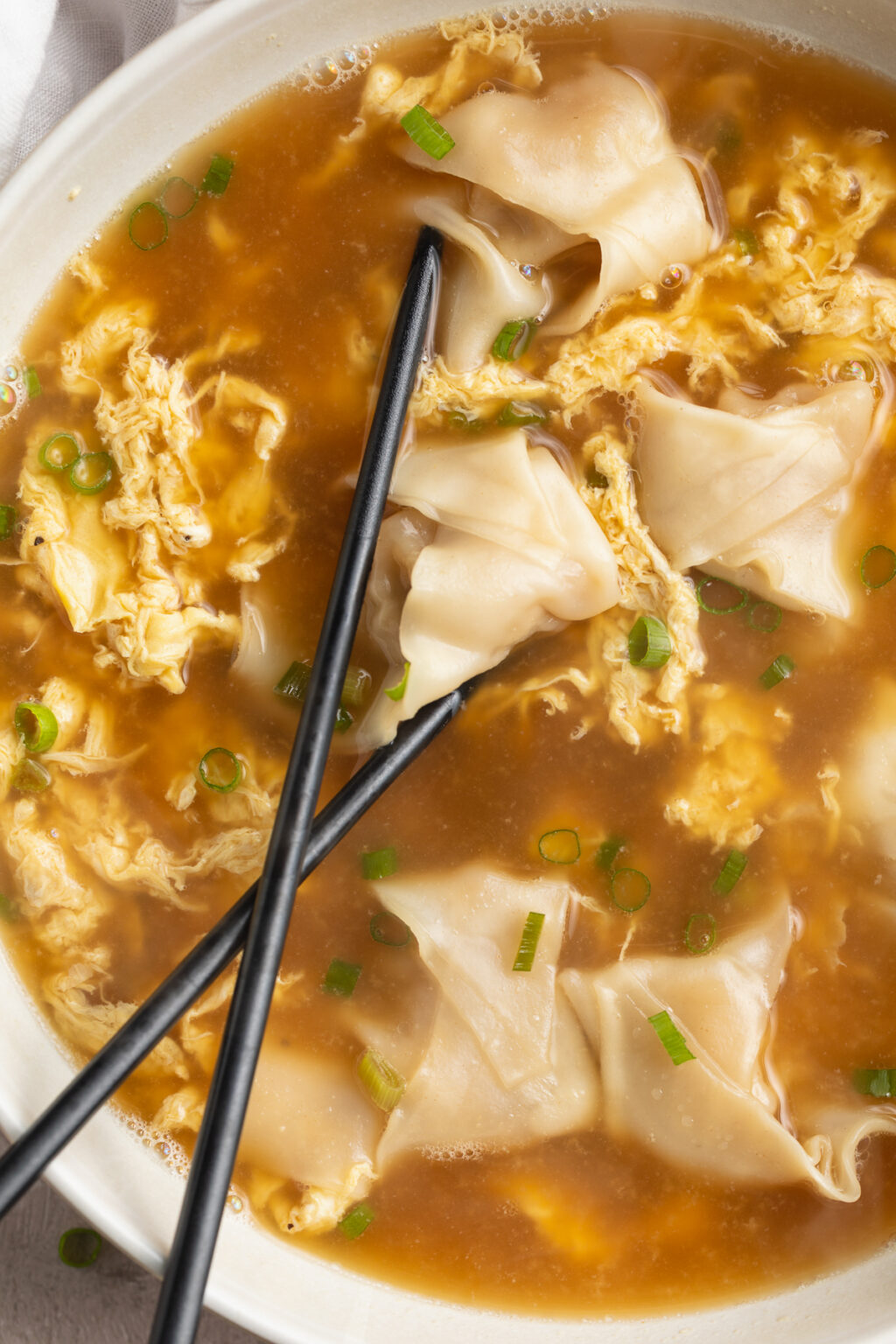 Wonton Egg Drop Soup