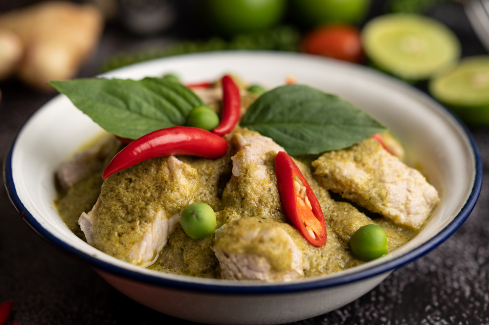 Chicken with Curry Sauce