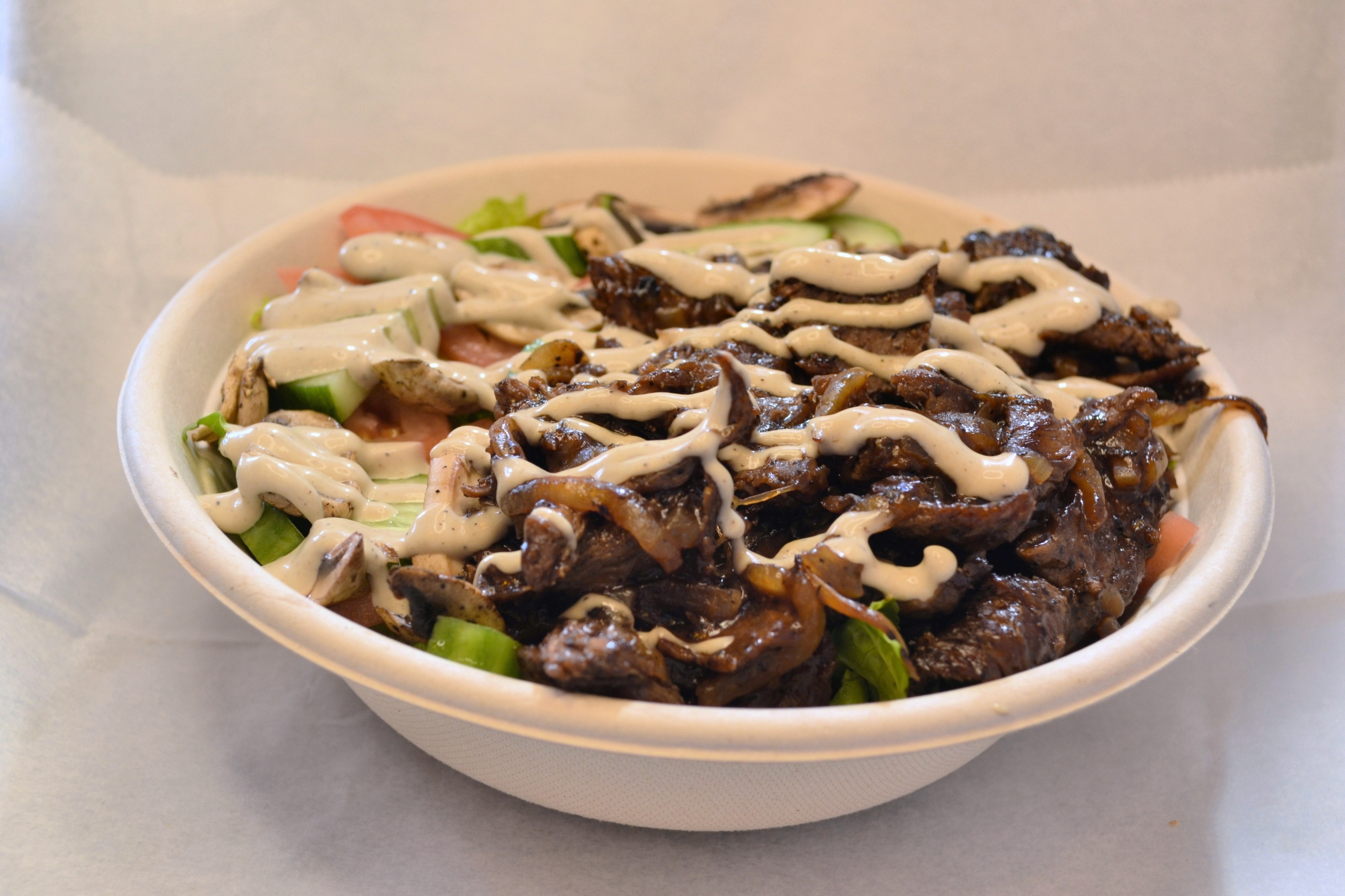 Wild BBQ Steak Salad
