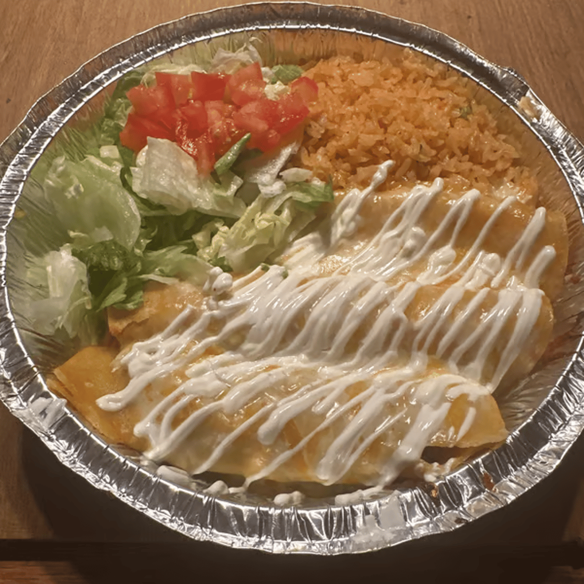 White Enchiladas