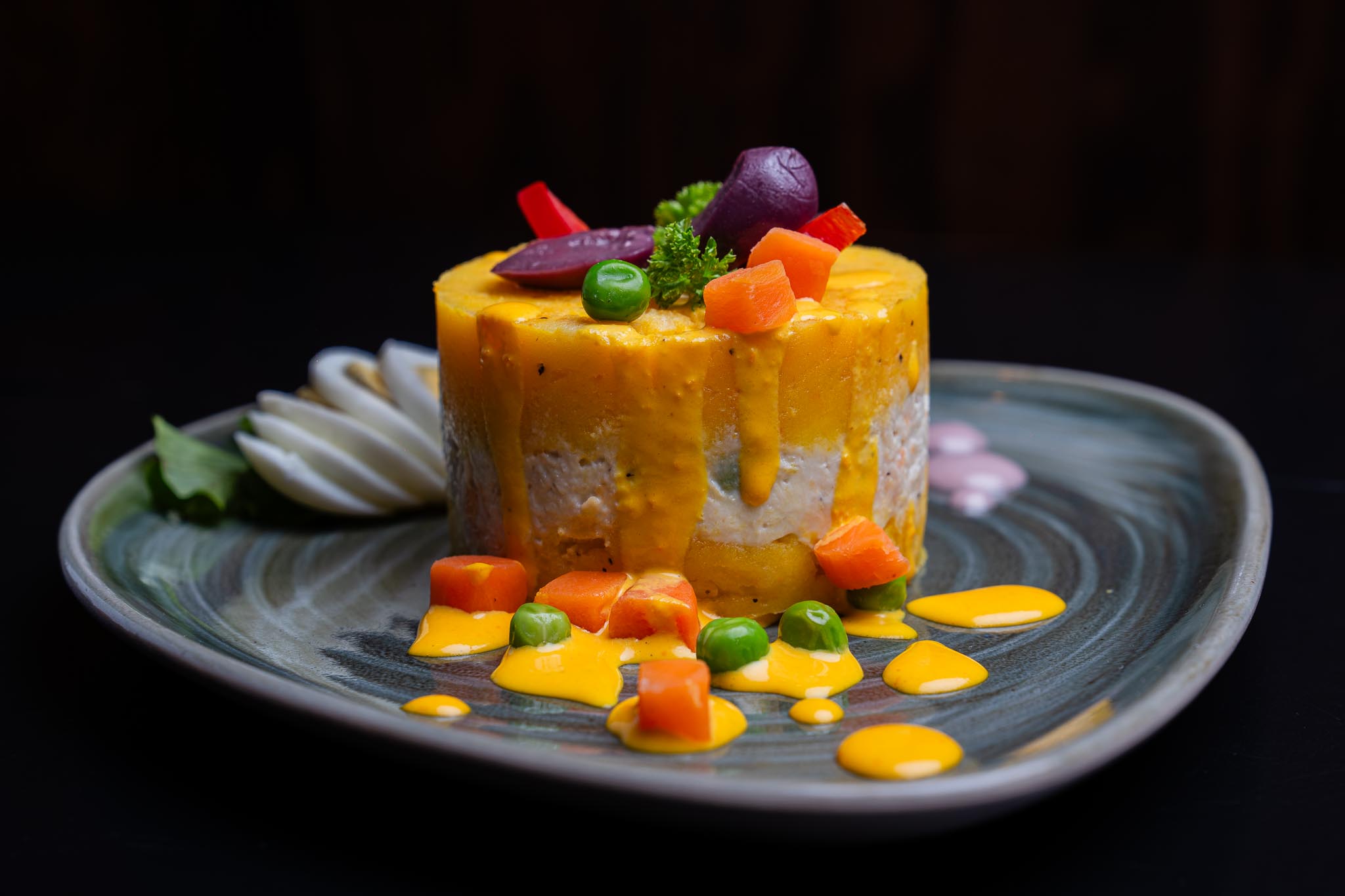 Causa Rellena de pollo